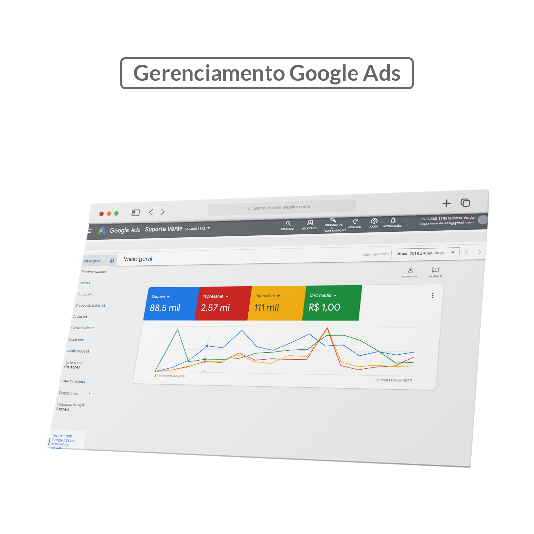 Gerenciamento Google Ads
